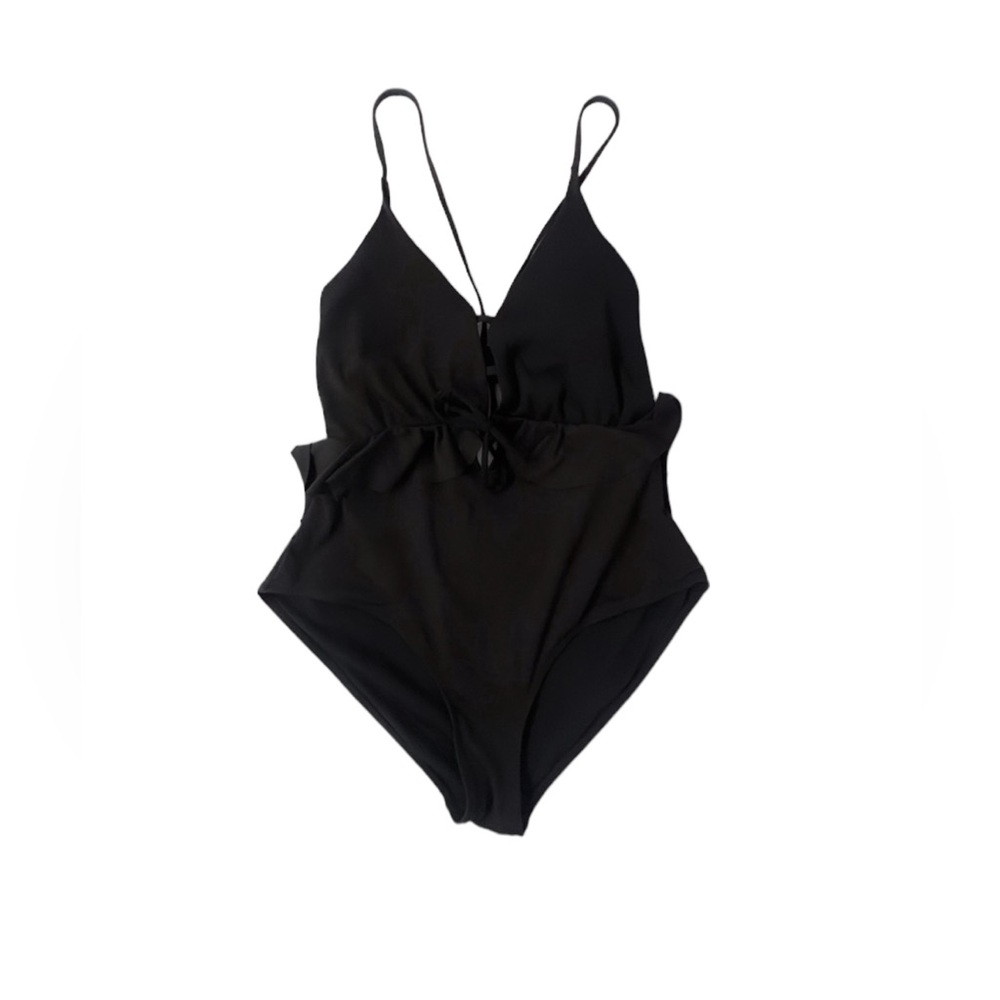Black One Piece Swimsuit
